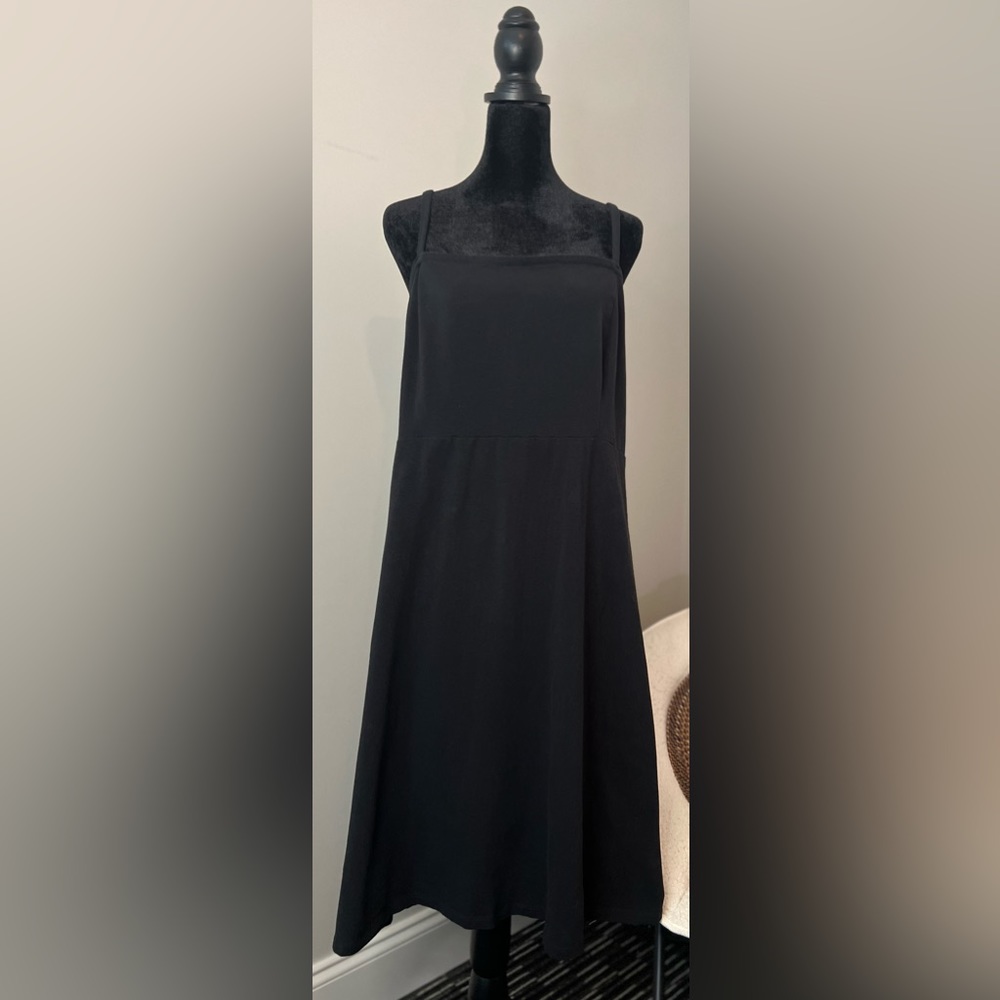 Black Spaghetti Strap Dress, Size 3X